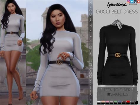 sims 4 cc gucci dress|sims 4 Gucci shoes cc.